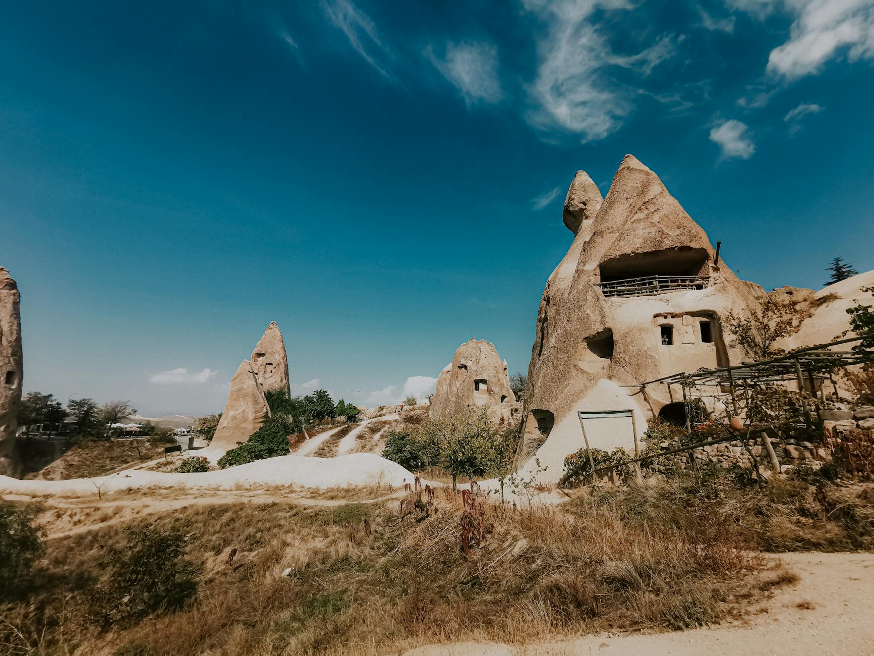 Kapadokya eşsiz kaya oluşumları